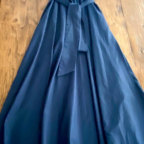 The Shirt Company Deep Blue Shirt Midi Dress - Picture 5 of 5